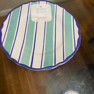 Brand New Sigrid Olsen Set Of  4 Salad plates 9”
